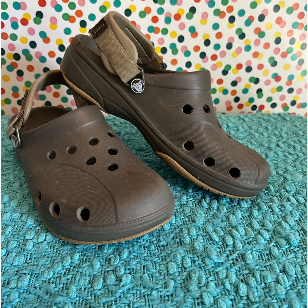 mens crocs adjustable strap